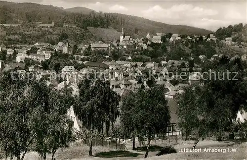 AK / Ansichtskarte Arnsberg_Westfalen Panorama Arnsberg_Westfalen