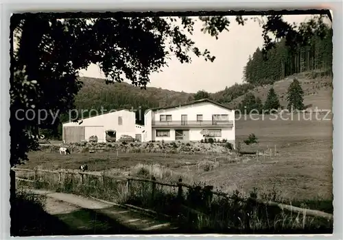 AK / Ansichtskarte Bad_Berleburg Gaestehaus Pension Hof Leser Bad_Berleburg