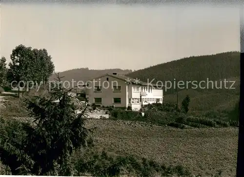 AK / Ansichtskarte Bad_Berleburg Gaestehaus Pension Bad_Berleburg