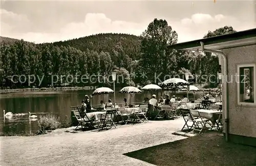 AK / Ansichtskarte Bad_Gandersheim Terrassen am Osterbergsee Bad_Gandersheim