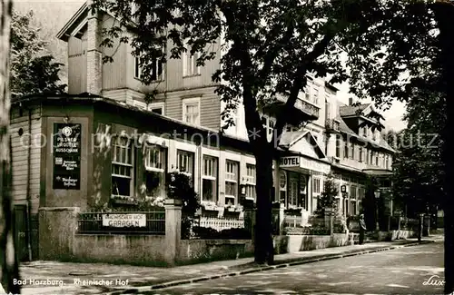 AK / Ansichtskarte Bad_Harzburg Rheinischer Hof Bad_Harzburg