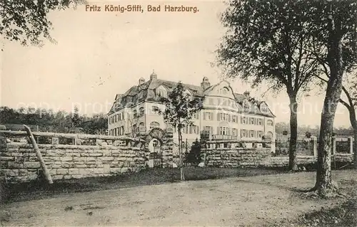 AK / Ansichtskarte Bad_Harzburg Fritz Koenig Stift Bad_Harzburg