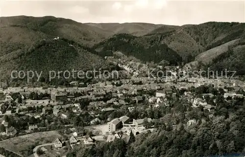 AK / Ansichtskarte Bad_Lauterberg Panorama Fliegeraufnahme Bad_Lauterberg