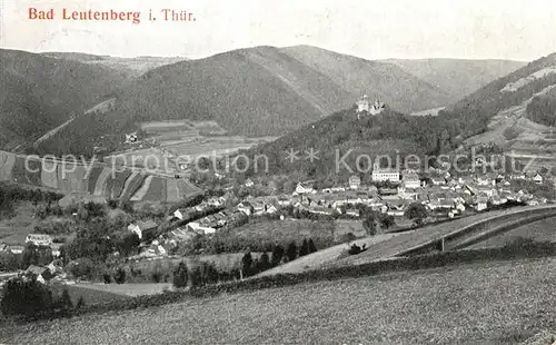 AK / Ansichtskarte Bad_Leutenberg Panorama Schloss  Bad_Leutenberg