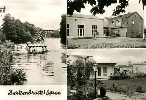 AK / Ansichtskarte Berkenbrueck_Fuerstenwalde Freibad Ortsansichten Berkenbrueck_Fuerstenwalde