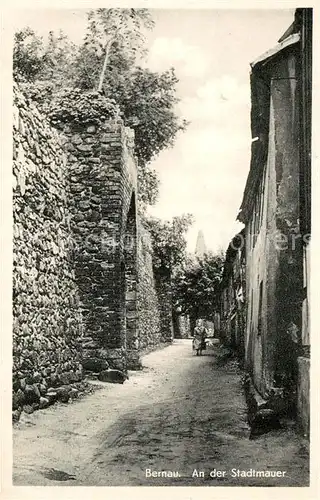 AK / Ansichtskarte Bernau_Berlin Stadtmauer Bernau Berlin