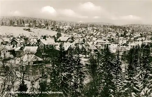 AK / Ansichtskarte Braunlage Jermersteig Winter Braunlage