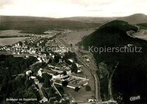 AK / Ansichtskarte Bredelar Fliegeraufnahme Bredelar