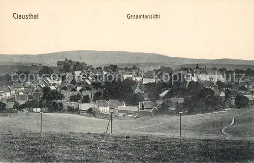 AK / Ansichtskarte Clausthal Zellerfeld Gesamtansicht Clausthal Zellerfeld