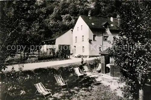 AK / Ansichtskarte Cochem_Mosel Pension Weissmuehle im Enderttal Cochem Mosel