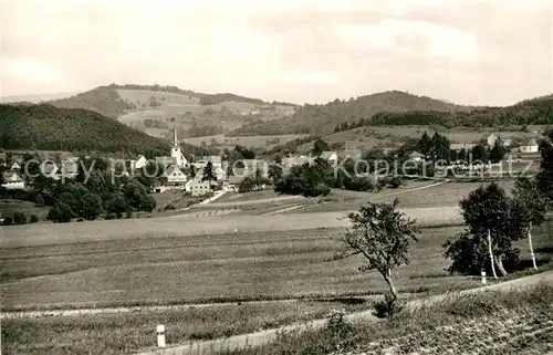 AK / Ansichtskarte Dietershausen_Rhoen Panorama Dietershausen Rhoen