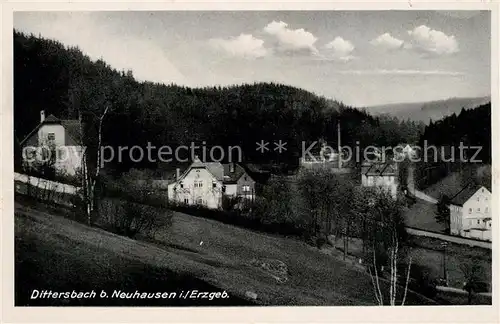 AK / Ansichtskarte Dittersbach_Erzgebirge  Dittersbach Erzgebirge