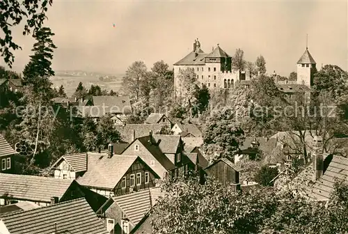 AK / Ansichtskarte Elgersburg Panorama Schloss Elgersburg