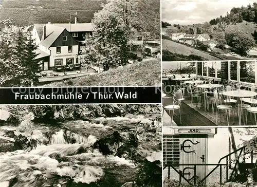 AK / Ansichtskarte Frauenwald_Thueringen Fraubachmuehle Frauenwald Thueringen