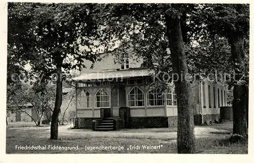 AK / Ansichtskarte Friedrichsthal_Oranienburg Jugendherberge Erich Weinert Friedrichsthal