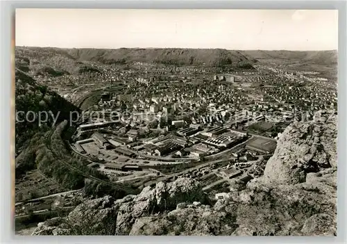 AK / Ansichtskarte Geislingen_Steige Panorama Blick ins Tal Geislingen_Steige