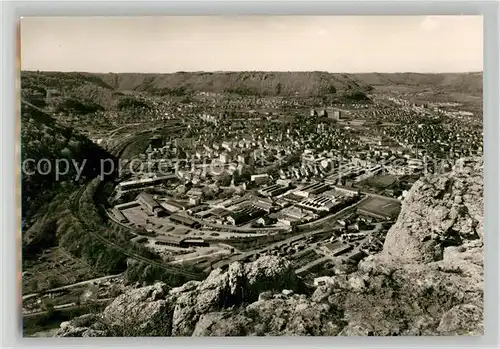 AK / Ansichtskarte Geislingen_Steige Panorama Blick ins Tal Geislingen_Steige