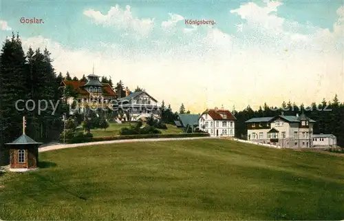 AK / Ansichtskarte Goslar Koenigsberg Goslar