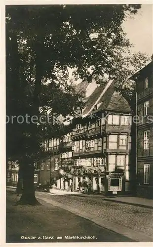 AK / Ansichtskarte Goslar Marktkirchhof Goslar