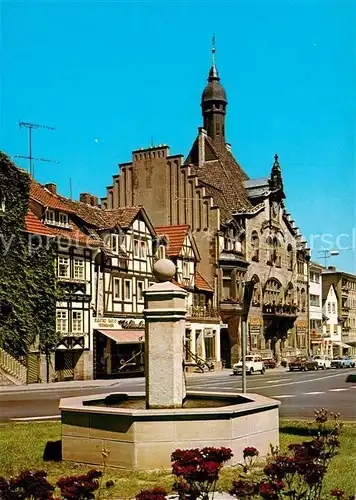 AK / Ansichtskarte Grossalmerode Brunnen Innenstadt Grossalmerode