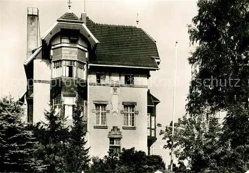 AK / Ansichtskarte Hartha_Oederan Betriebsgenesungsheim der Dt Reichsbahn Otto Rehschuh Altbau Hartha Oederan