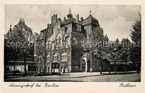 AK / Ansichtskarte Hennigsdorf Rathaus Hennigsdorf