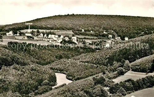 AK / Ansichtskarte Kortelshuette Panorama mit Gasthaus Pension Zum Weissen Lamm Kortelshuette