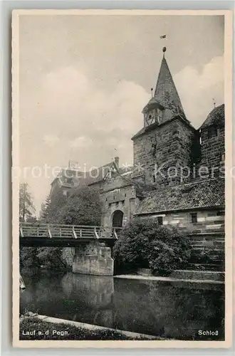 AK / Ansichtskarte Lauf_Pegnitz Schloss Feldpost Lauf Pegnitz