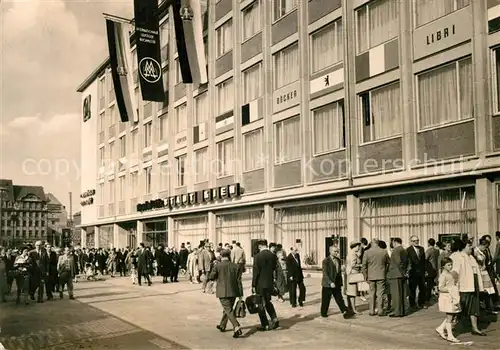 AK / Ansichtskarte Leipzig Neuerbautes Messehaus Markt Leipzig