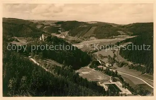 AK / Ansichtskarte Leutenberg_Thueringen Schloss Bad von Papendorfs Ruhe Leutenberg Thueringen