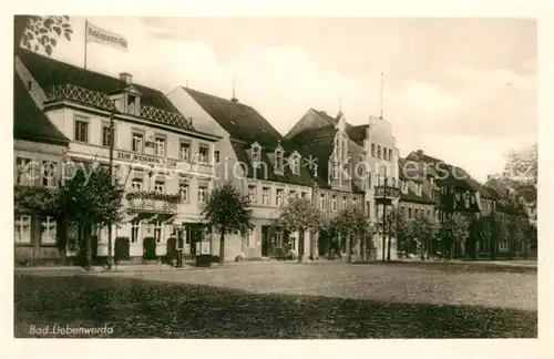 AK / Ansichtskarte Liebenwerda_Bad Hotel zu weissen Ross Liebenwerda_Bad