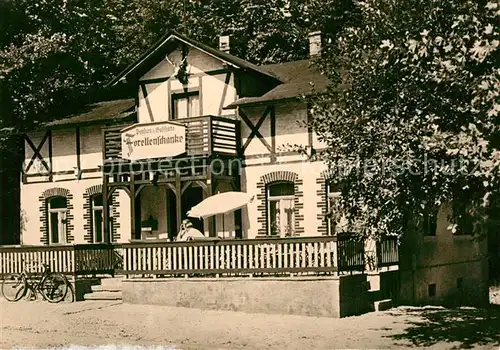 AK / Ansichtskarte Liegau Augustusbad Forellenschaenke Liegau Augustusbad