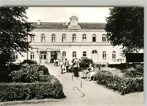 AK / Ansichtskarte Loebau_Sachsen Bahnhof Loebau Sachsen