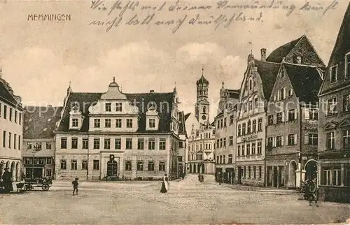 AK / Ansichtskarte Memmingen Rathaus Stadtansichten Memmingen