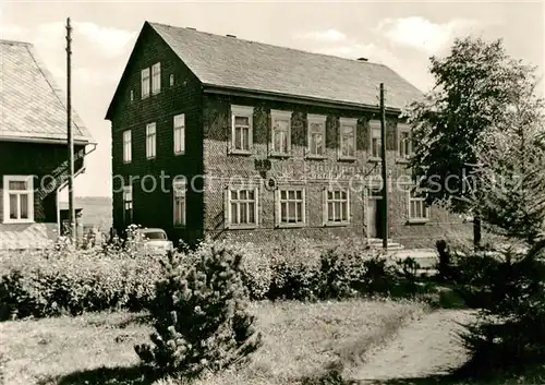 AK / Ansichtskarte Neustadt_Rennsteig Erholungsheim Goldener Frosch Neustadt_Rennsteig