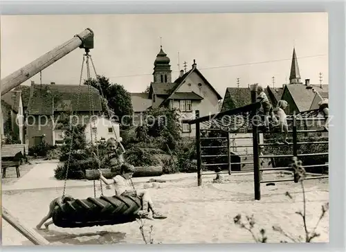 AK / Ansichtskarte Ober Floersheim Kinderspielplatz Kindergarten Ober Floersheim