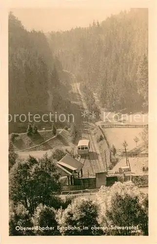 AK / Ansichtskarte Oberweissbach Bergbahn Oberweissbach