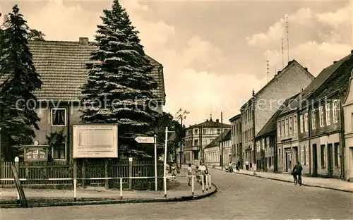 AK / Ansichtskarte Oderberg_Mark Angermuender Strasse Oderberg Mark