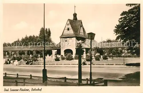 AK / Ansichtskarte Pieskow_Bad_Saarow Bahnhof Pieskow_Bad_Saarow