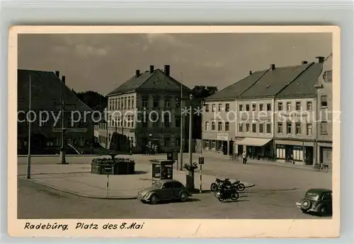 AK / Ansichtskarte Radeburg Platz des 8 Mai Radeburg