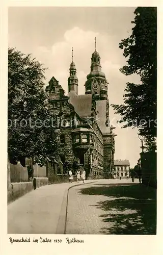 AK / Ansichtskarte Remscheid Rathaus Remscheid