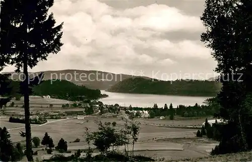 AK / Ansichtskarte Schluchsee Landschaftspanorama Schwarzwald Schluchsee