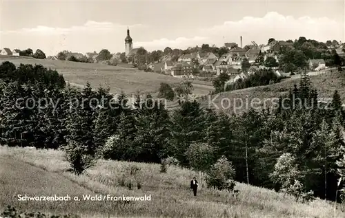 AK / Ansichtskarte Schwarzenbach_Wald Panorama Schwarzenbach Wald