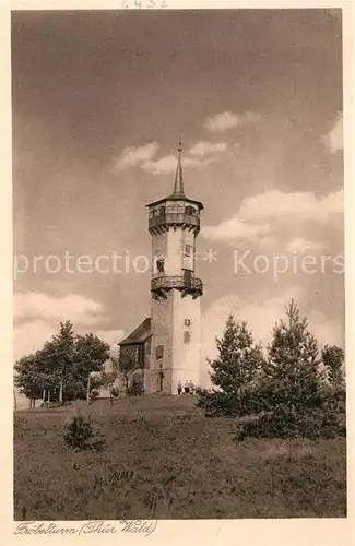 AK / Ansichtskarte Steinheid Froebelturm Steinheid