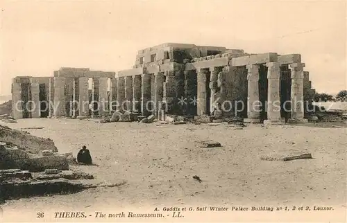 Thebes_Aegypten Ramesseum Thebes Aegypten