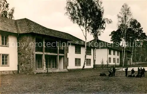 Werbellinsee Altenhof Pionierrepublik Wilhelm Pieck Wohnhaeuser Werbellinsee Altenhof