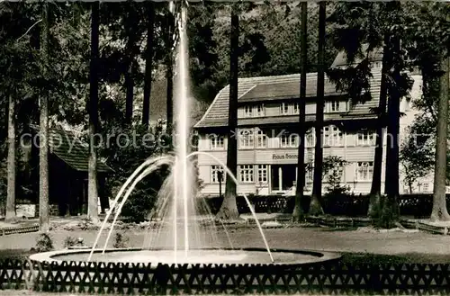 Wildemann Pension Haus Sonneck Brunnen Wildemann