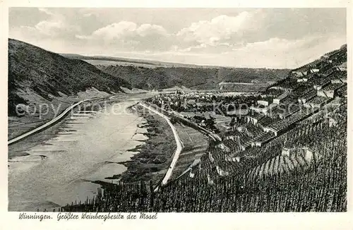 Winningen_Mosel Groesster Weinbergbesitz Mosel Panorama Winningen Mosel