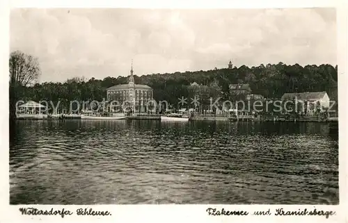 Woltersdorfer_Schleuse Flakensee Kranichsberge Woltersdorfer_Schleuse