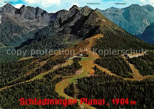 AK / Ansichtskarte Schladming_Obersteiermark Schladminger Planai mit Krahbergzinken und Klafferkessel Schladming_Obersteiermark